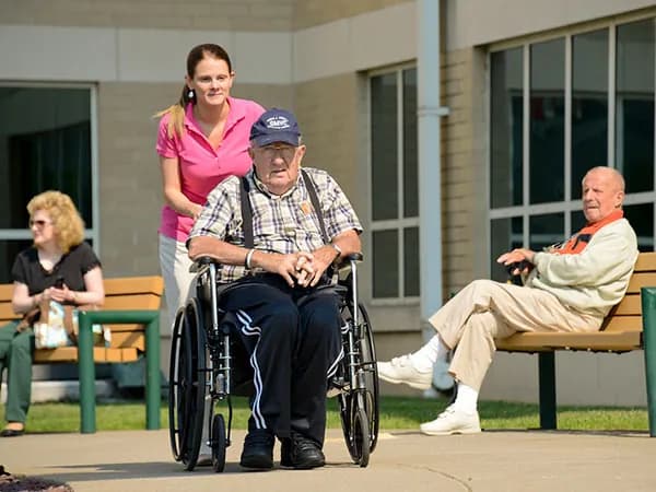 Participant enjoying everyday independent living